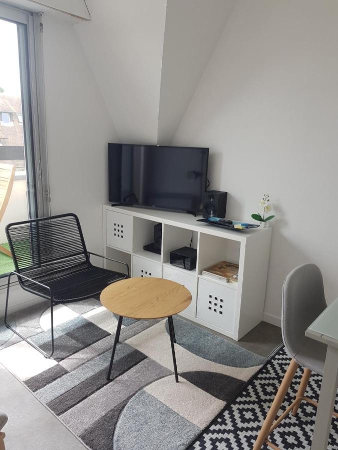 Appartement Liza 2 Pieces Vue Mer A Cabourg Extérieur photo